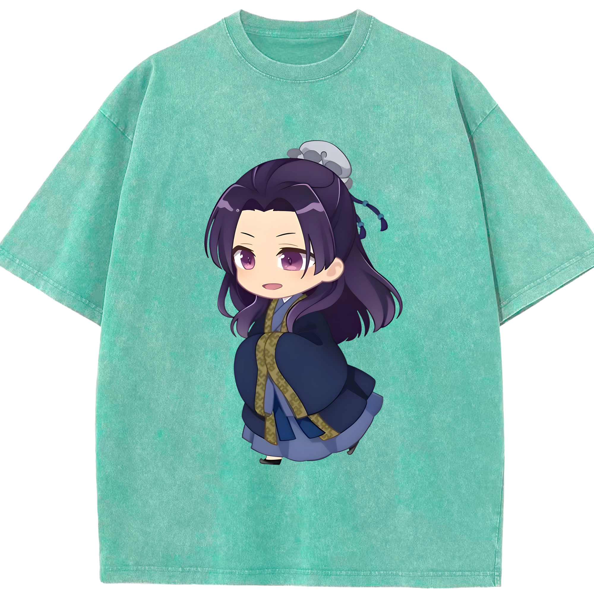 （画像用） 薬屋のひとりごと The Apothecary Diaries 綿100% ヴィンテージ風 半袖Tシャツ（フロントプリント）